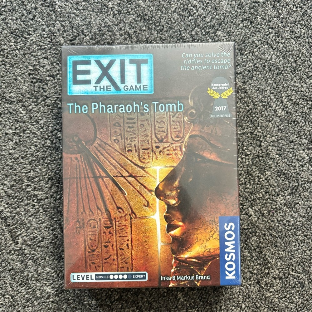 Exit the Game: The Pharoah’s Tomb
